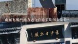 山东有哪些地方适合在春节期间去旅游？山东哪些地方有好玩的景点啊？