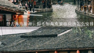 想去海南旅游，但不知海南旅游应该怎么安排，要注意些什么，比如吃饭（最敏感被宰客），只想一些主要的地方，有经验的驴友能否介绍一下。