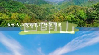 玉林大润发购物广场在哪里