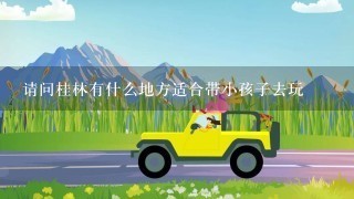 请问桂林有什么地方适合带小孩子去玩