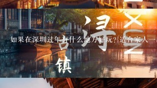 如果在深圳过年有什么地方好玩?{适合家人1起的！}